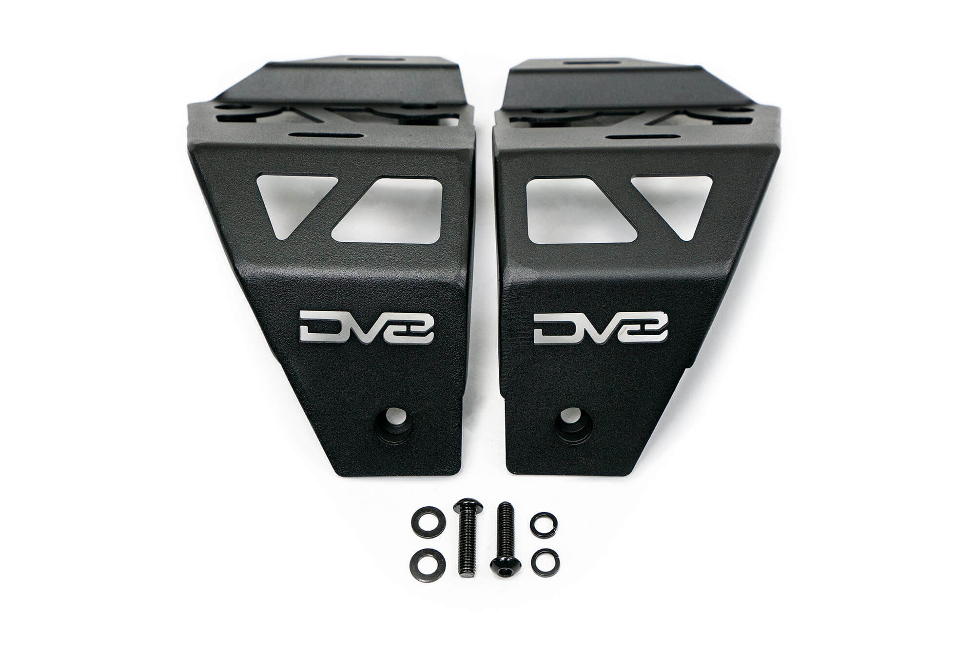 DV8 Offroad 2018-22 Jeep JL & 2020-2022 Jeep JT A-Pillar Dual Pod Light Mounts LBJL-04