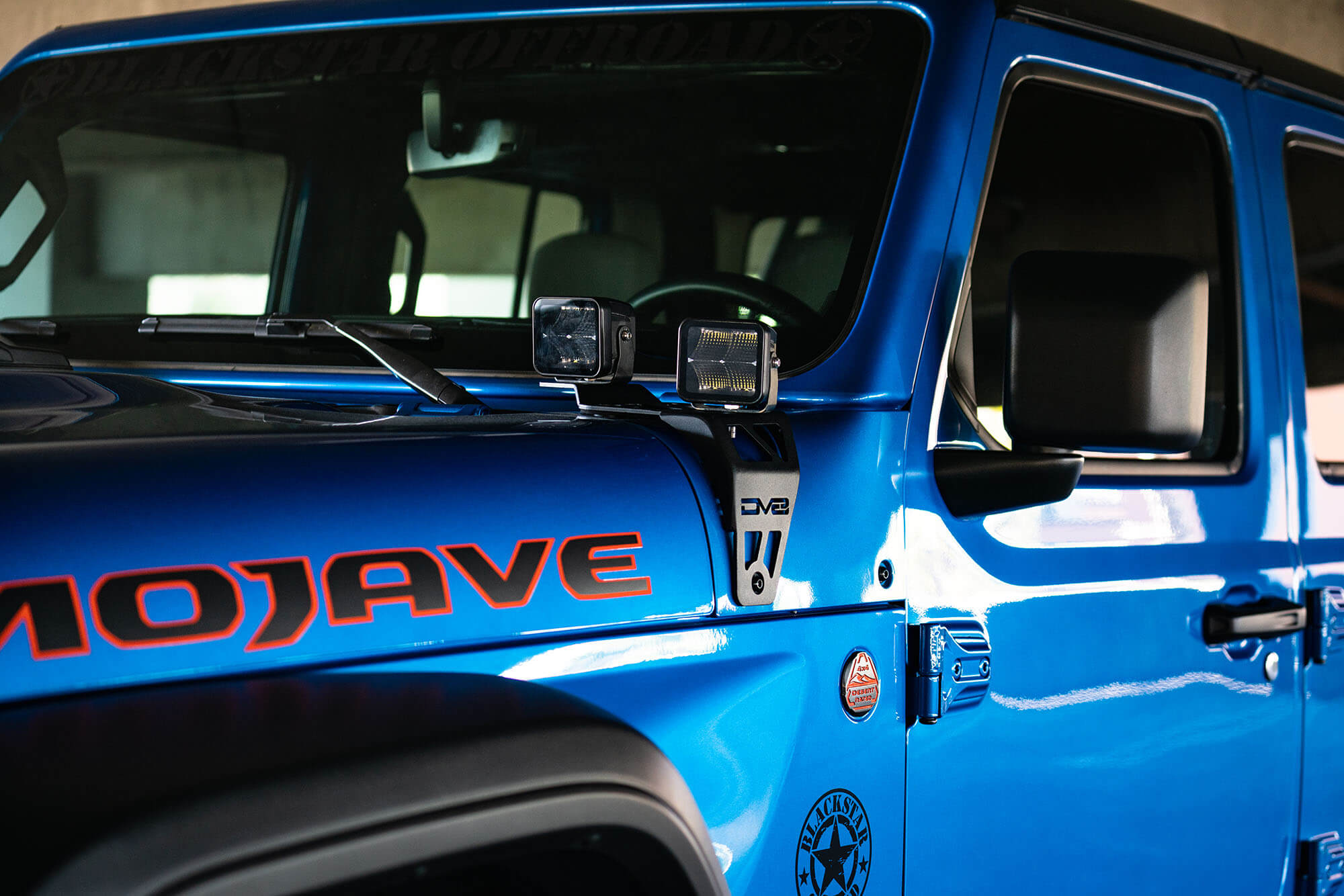 DV8 Offroad 2020-22 Jeep JL 392 & Jeep JT Mojave Edition Dual Pod Light Mounts LBJL-06