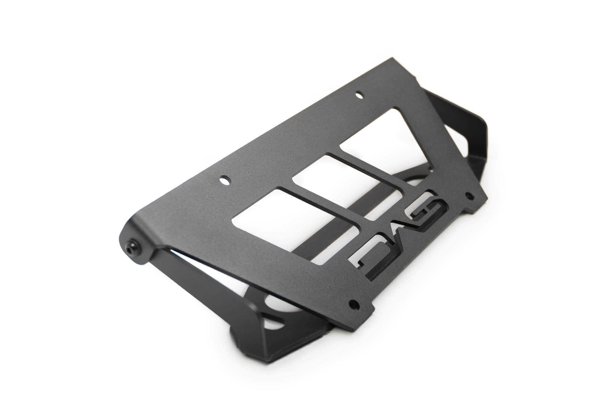 DV8 Offroad Fairlead Mounted Flip-Up License Plate Bracket LPBM-02