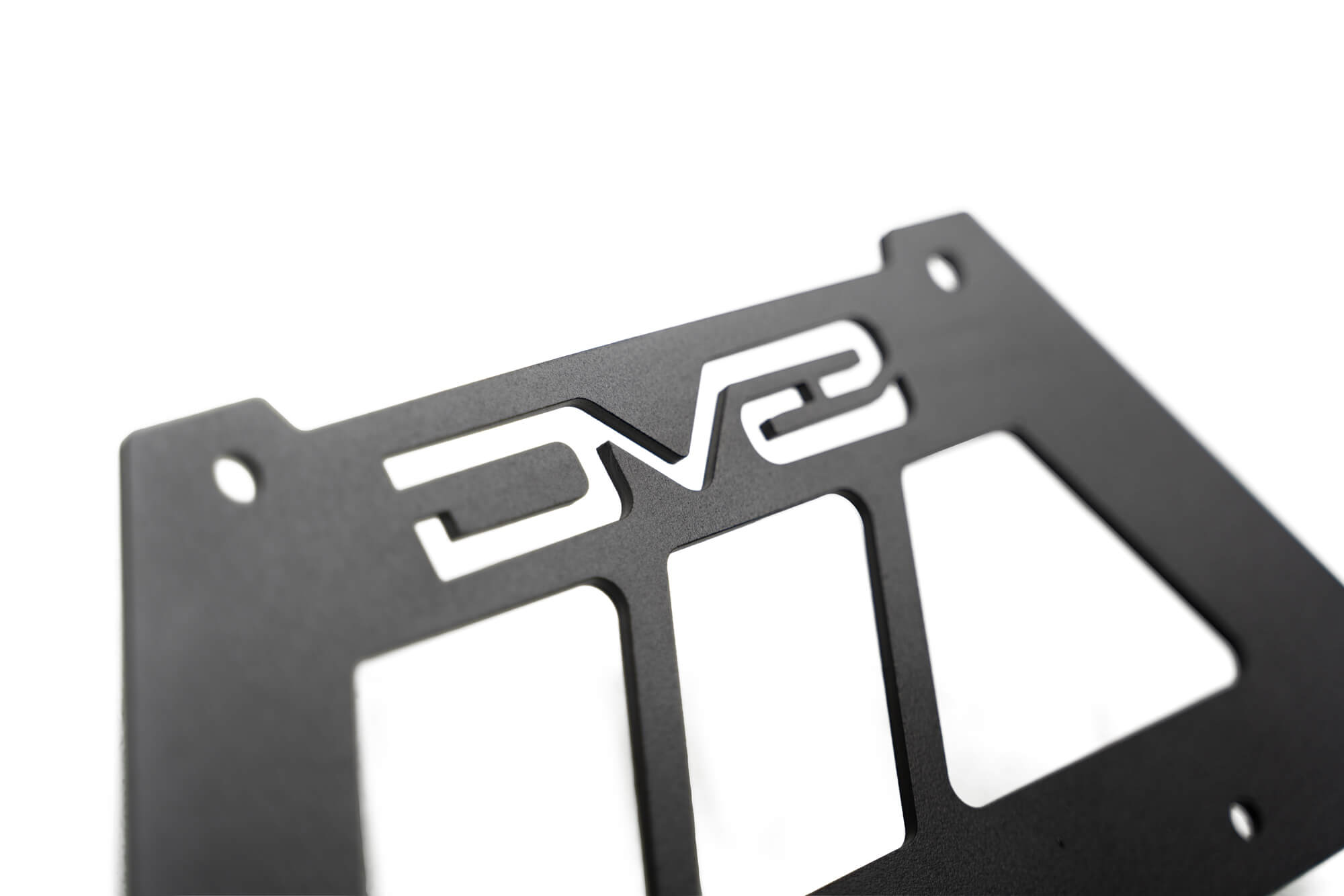DV8 Offroad Fairlead Mounted Flip-Up License Plate Bracket LPBM-02