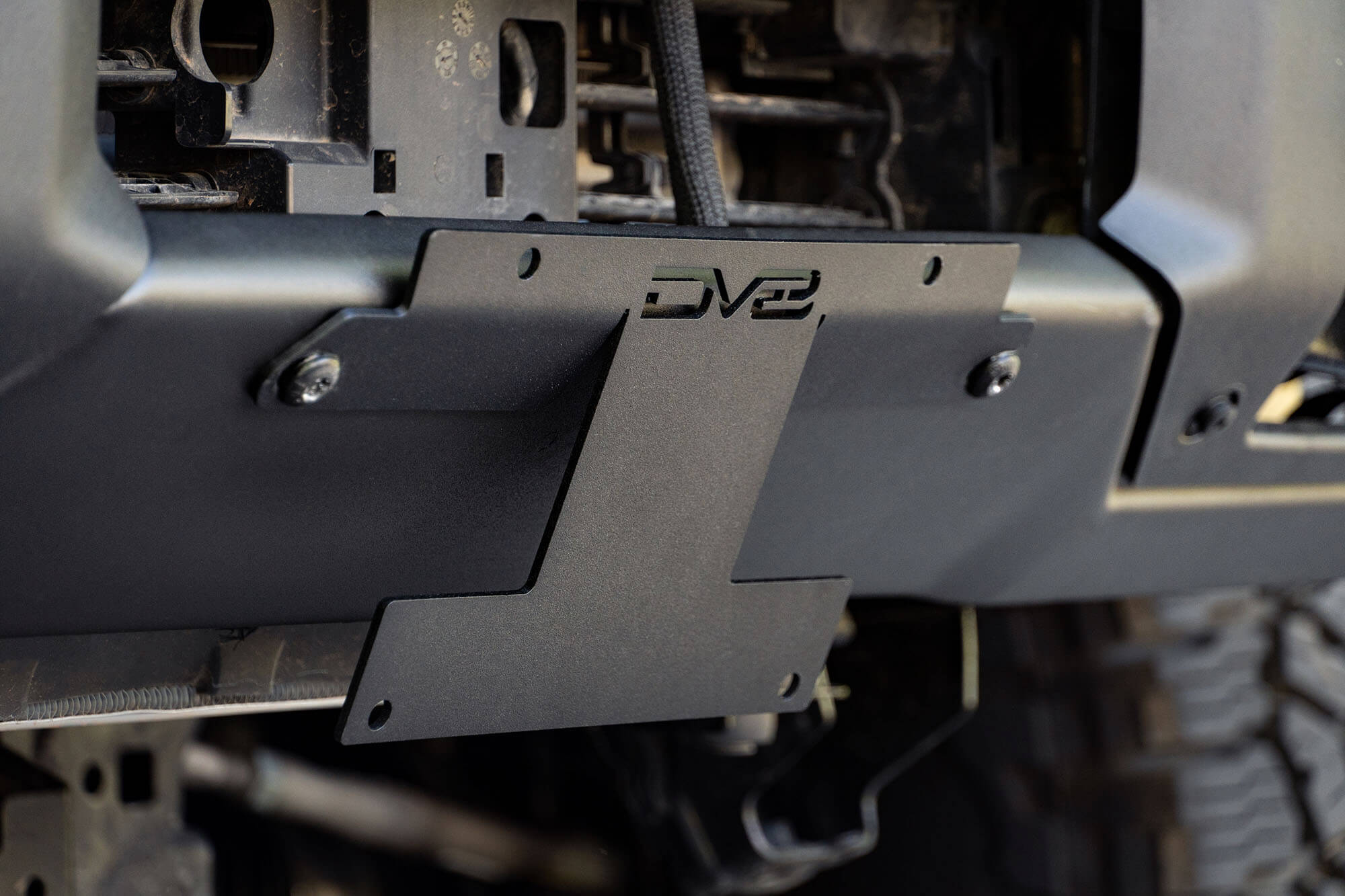 DV8 Offroad Front License Plate Relocation Bracket LPBR-01