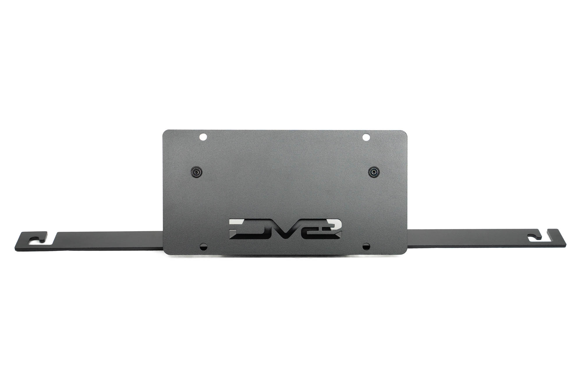DV8 Offroad Ford Bronco Capable Bumper Slanted Front License Plate Mount LPBR-05