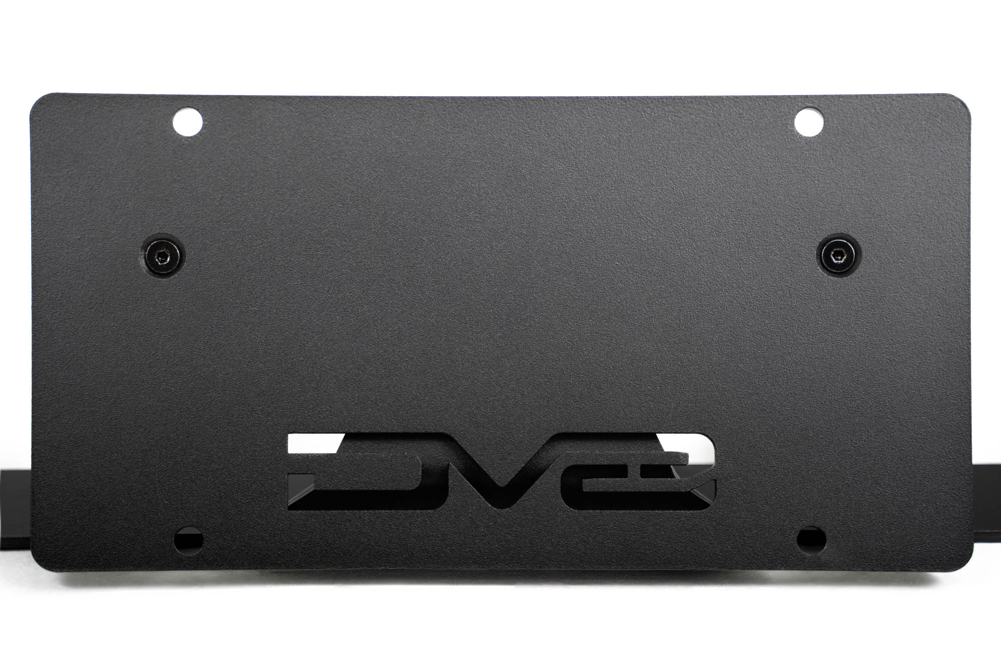 DV8 Offroad Ford Bronco Capable Bumper Slanted Front License Plate Mount LPBR-05