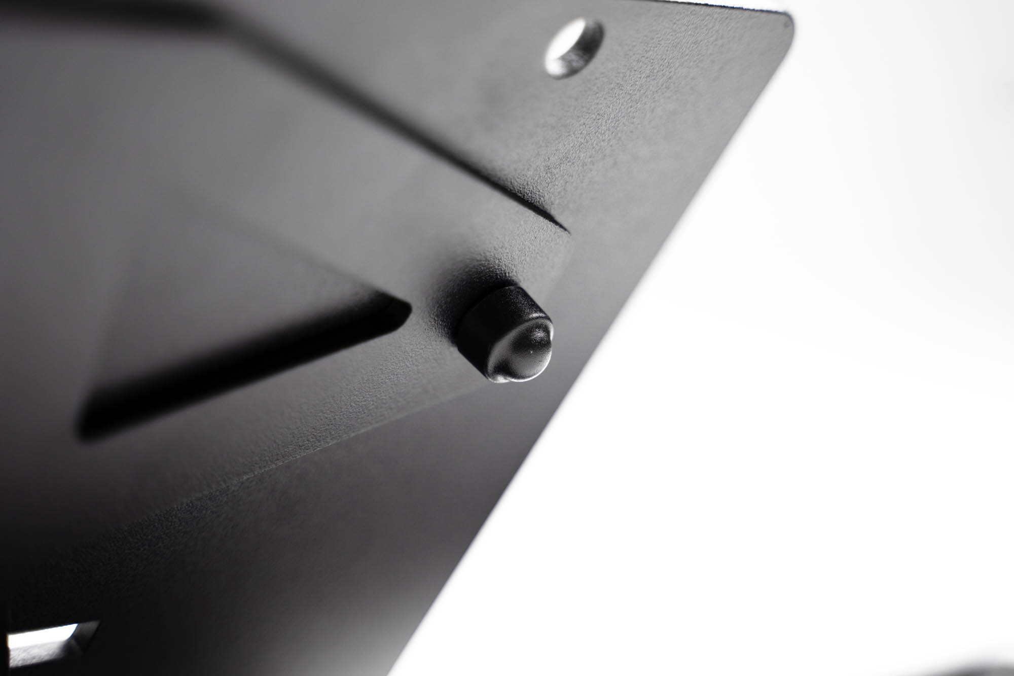 DV8 Offroad Ford Bronco Capable Bumper Slanted Front License Plate Mount LPBR-05