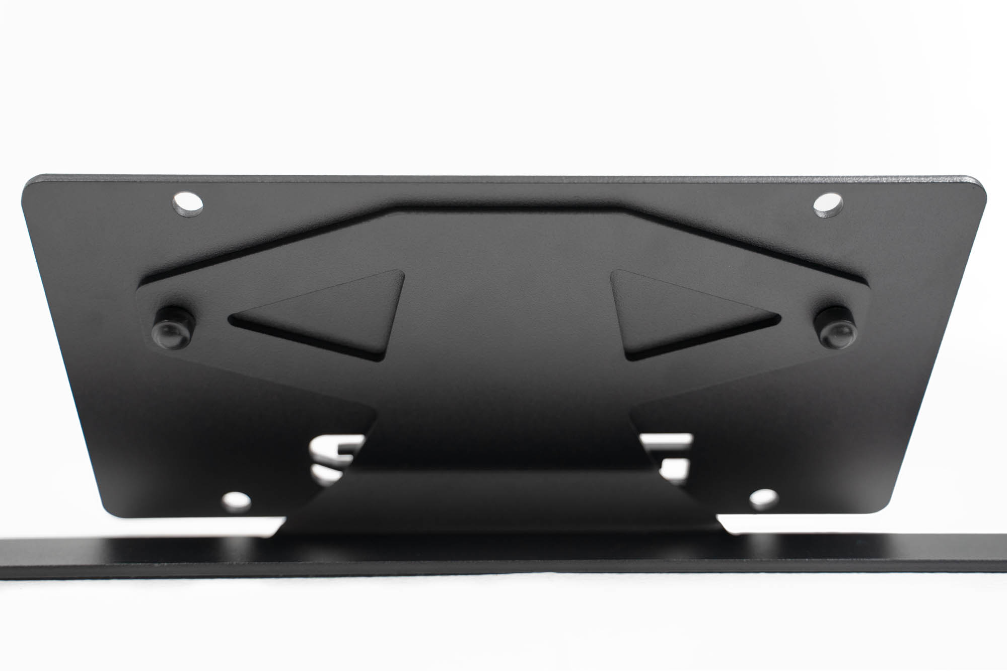 DV8 Offroad Ford Bronco Capable Bumper Slanted Front License Plate Mount LPBR-05