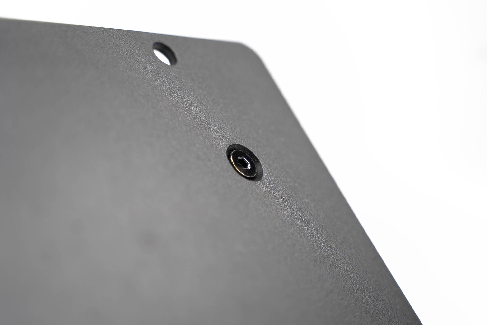 DV8 Offroad Ford Bronco Capable Bumper Slanted Front License Plate Mount LPBR-05