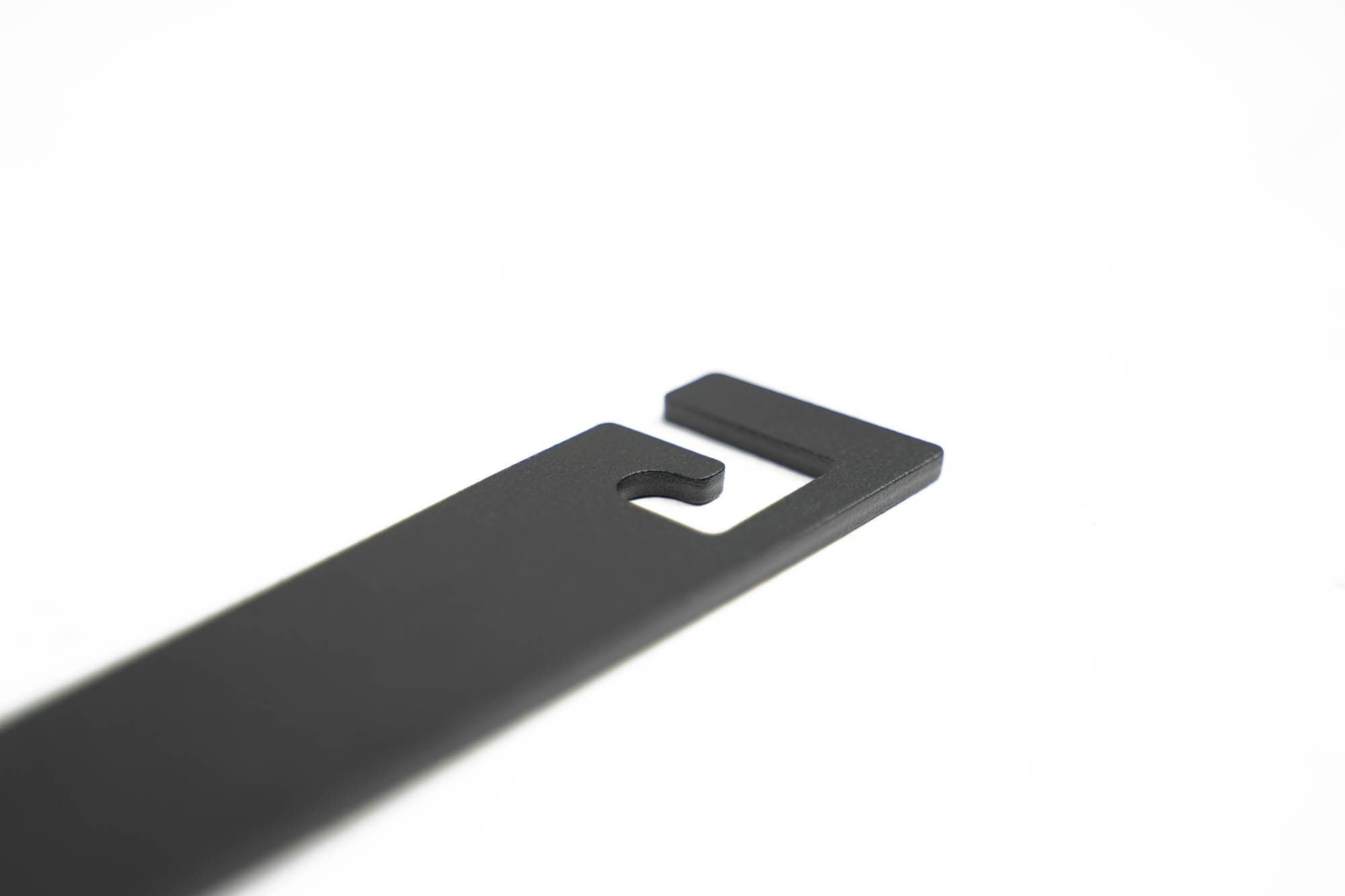 DV8 Offroad Ford Bronco Capable Bumper Slanted Front License Plate Mount LPBR-05