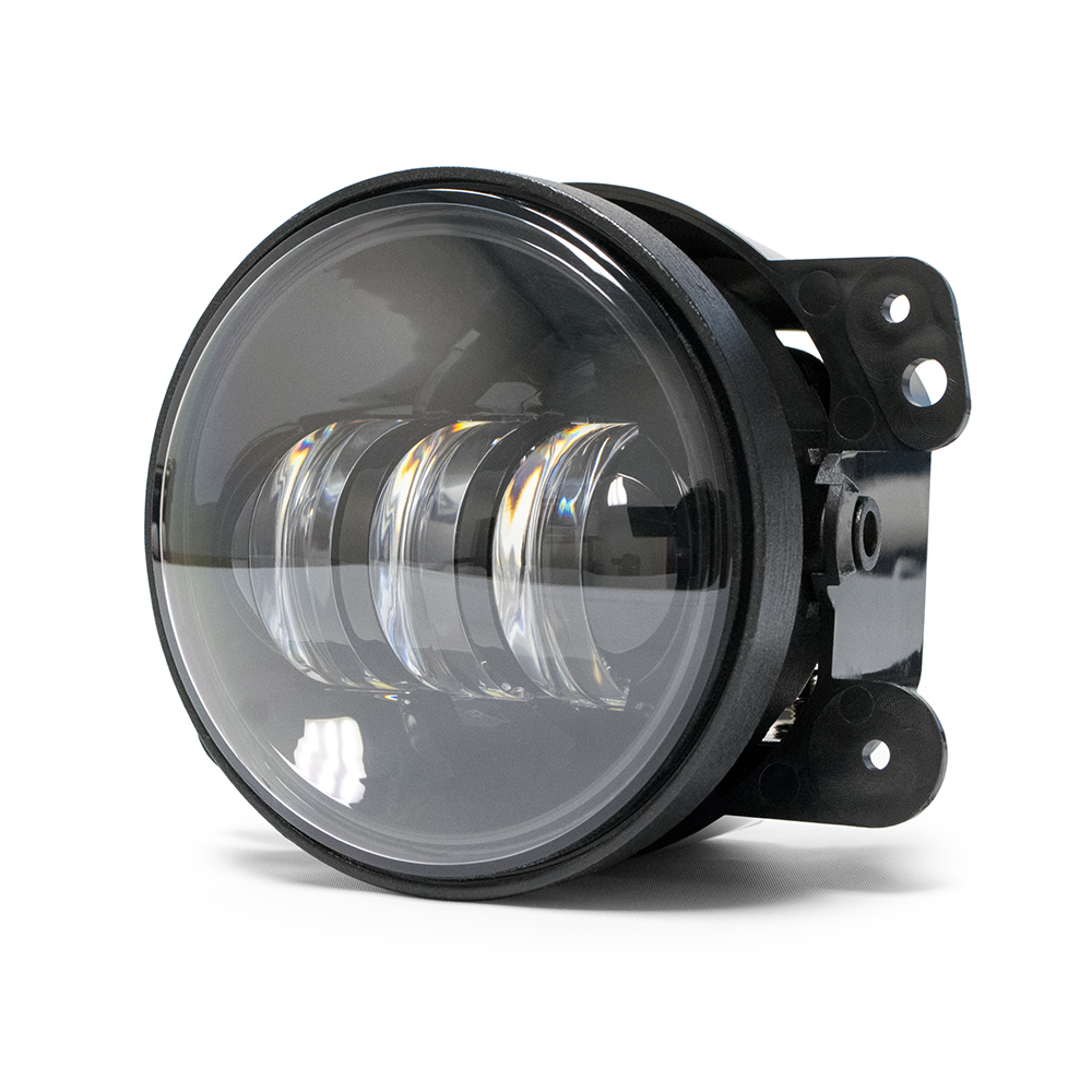 DV8 Offroad Fog Light; 4 in. Round; Pair R4FL16W3W