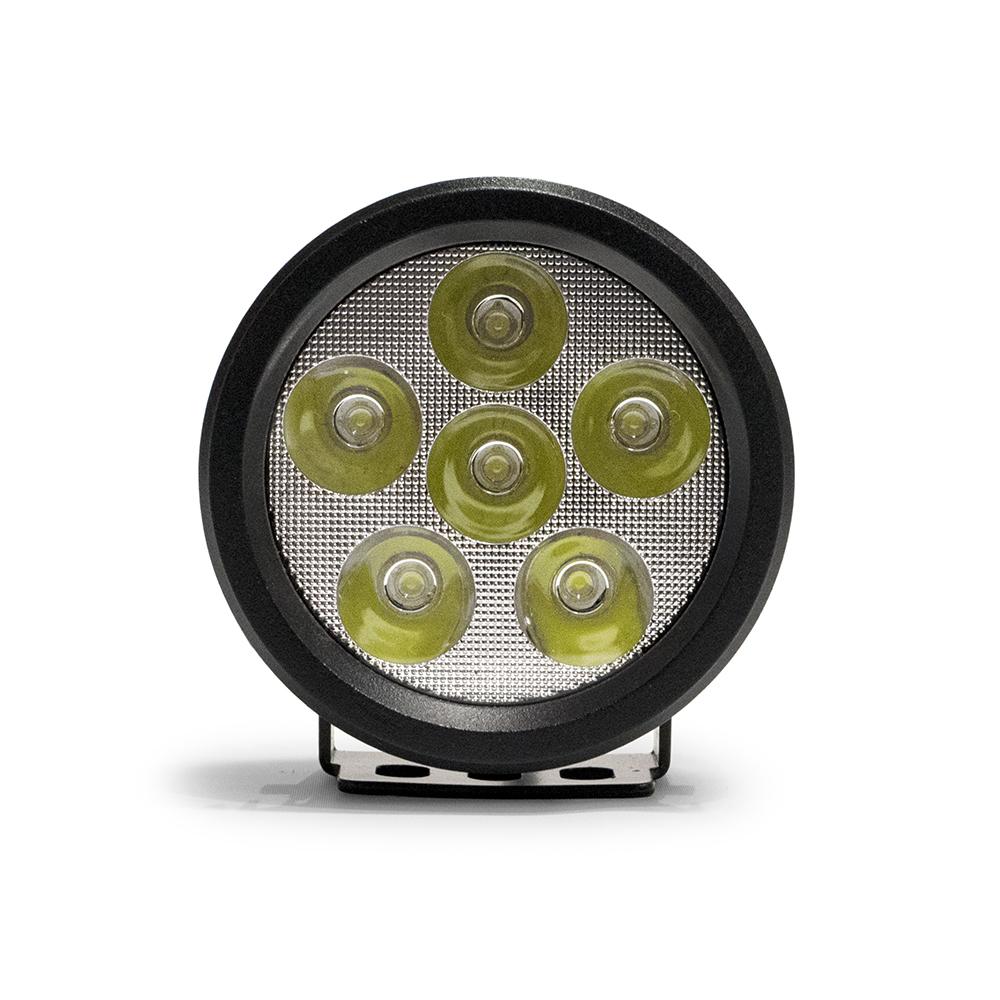 DV8 Offroad 3.5 in. Round LED Light; Spot Pattern R3.5E16W3W