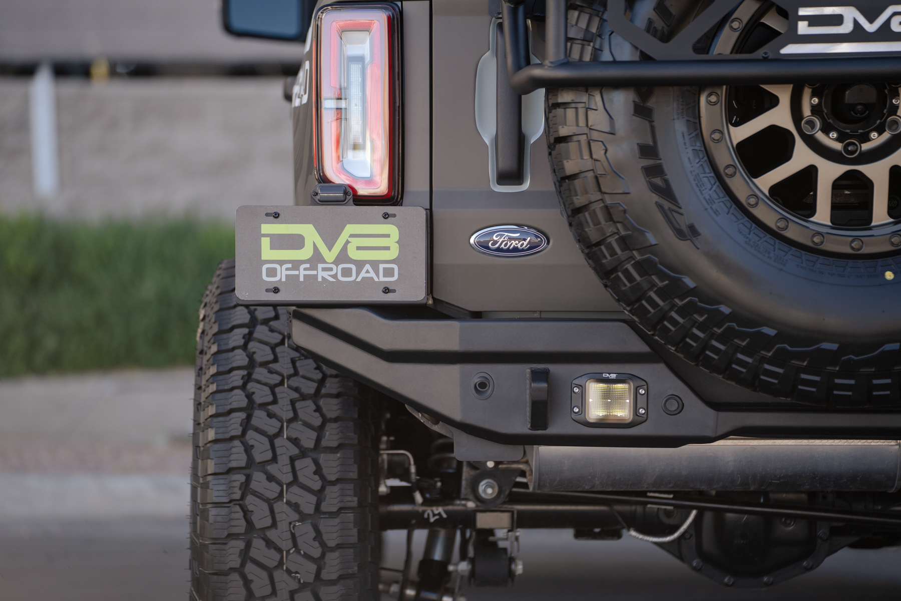 DV8 Offroad 2021-22 Ford Bronco FS-15 Series Rear Bumper RBBR-02
