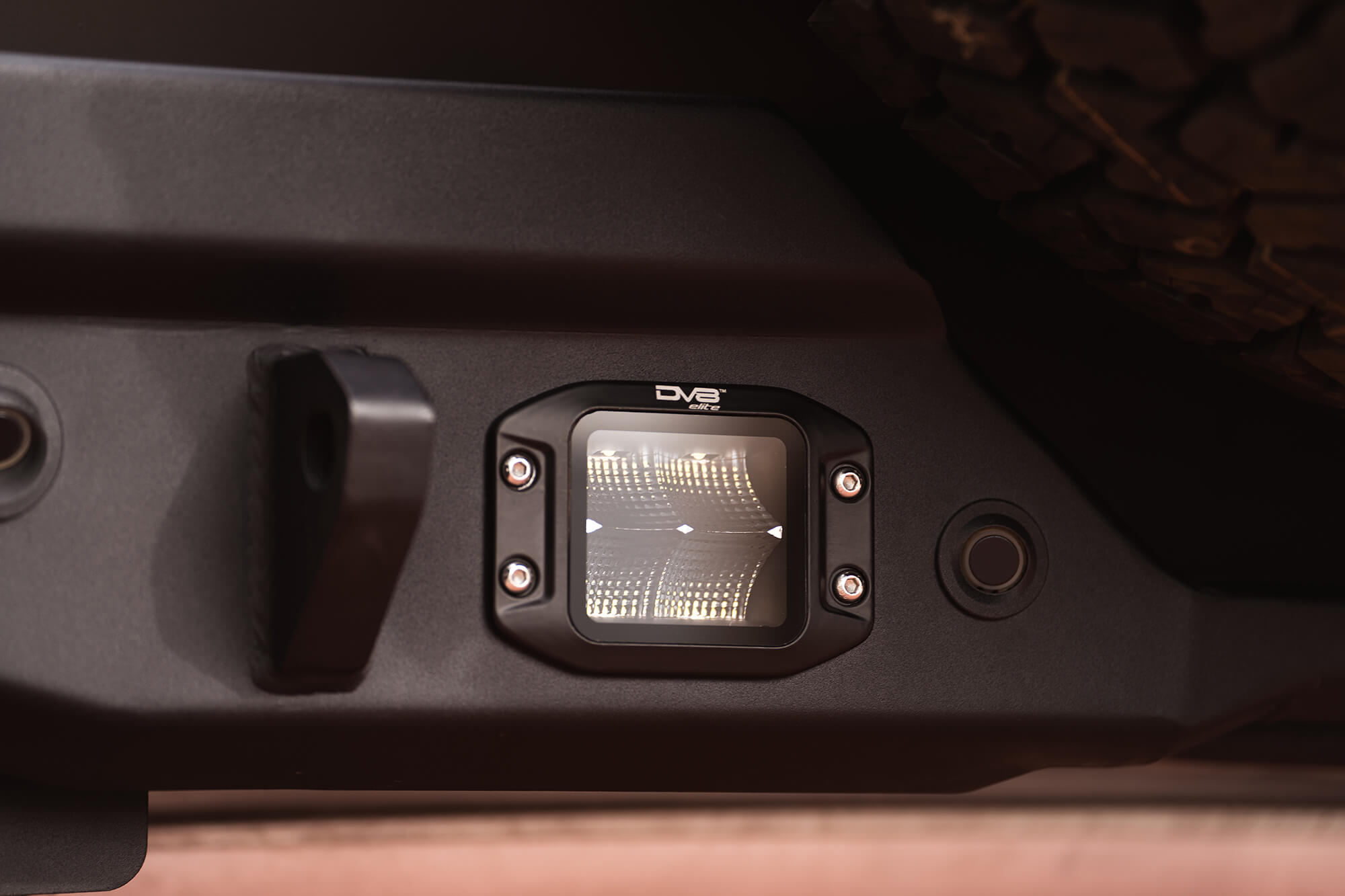 DV8 Offroad 2021-22 Ford Bronco FS-15 Series Rear Bumper RBBR-02