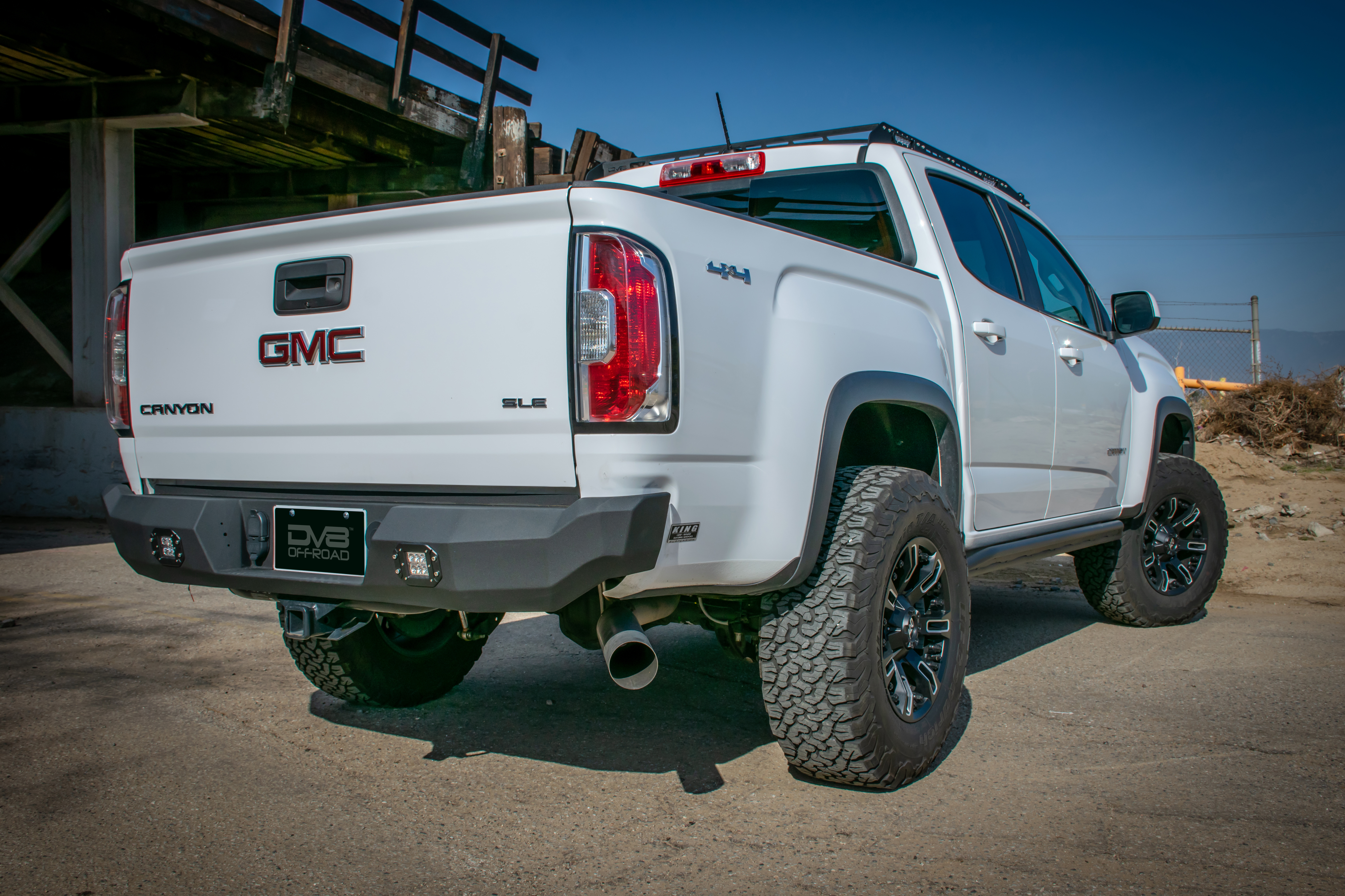 DV8 Offroad Truck Rear Full Size Bumper RBGC-01
