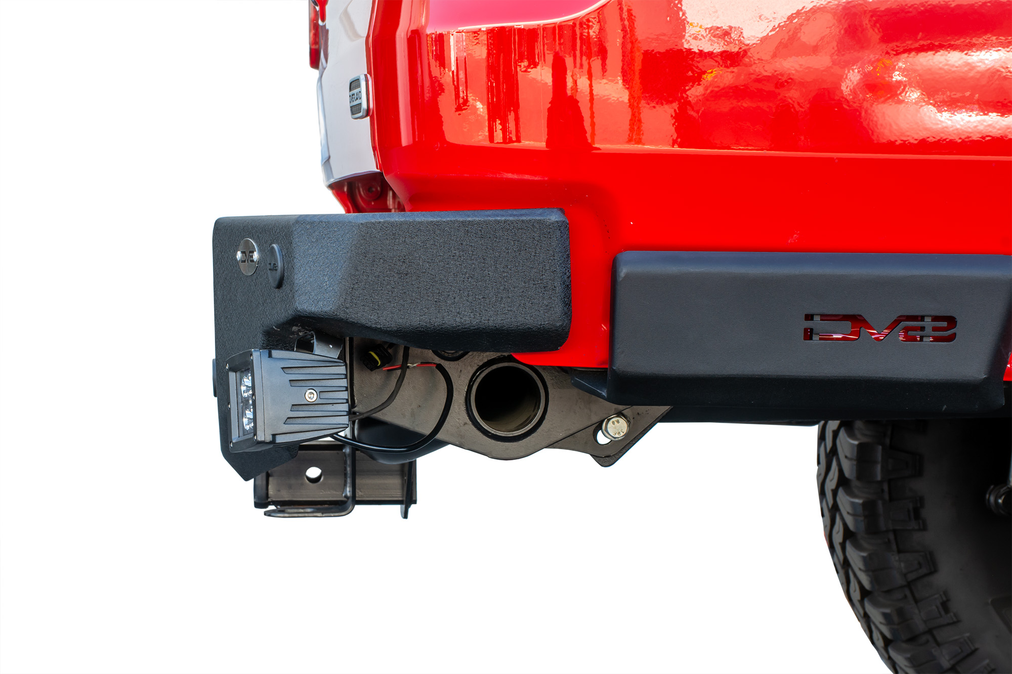 DV8 Offroad Jeep Rear Full Size Bumper RBGL-04