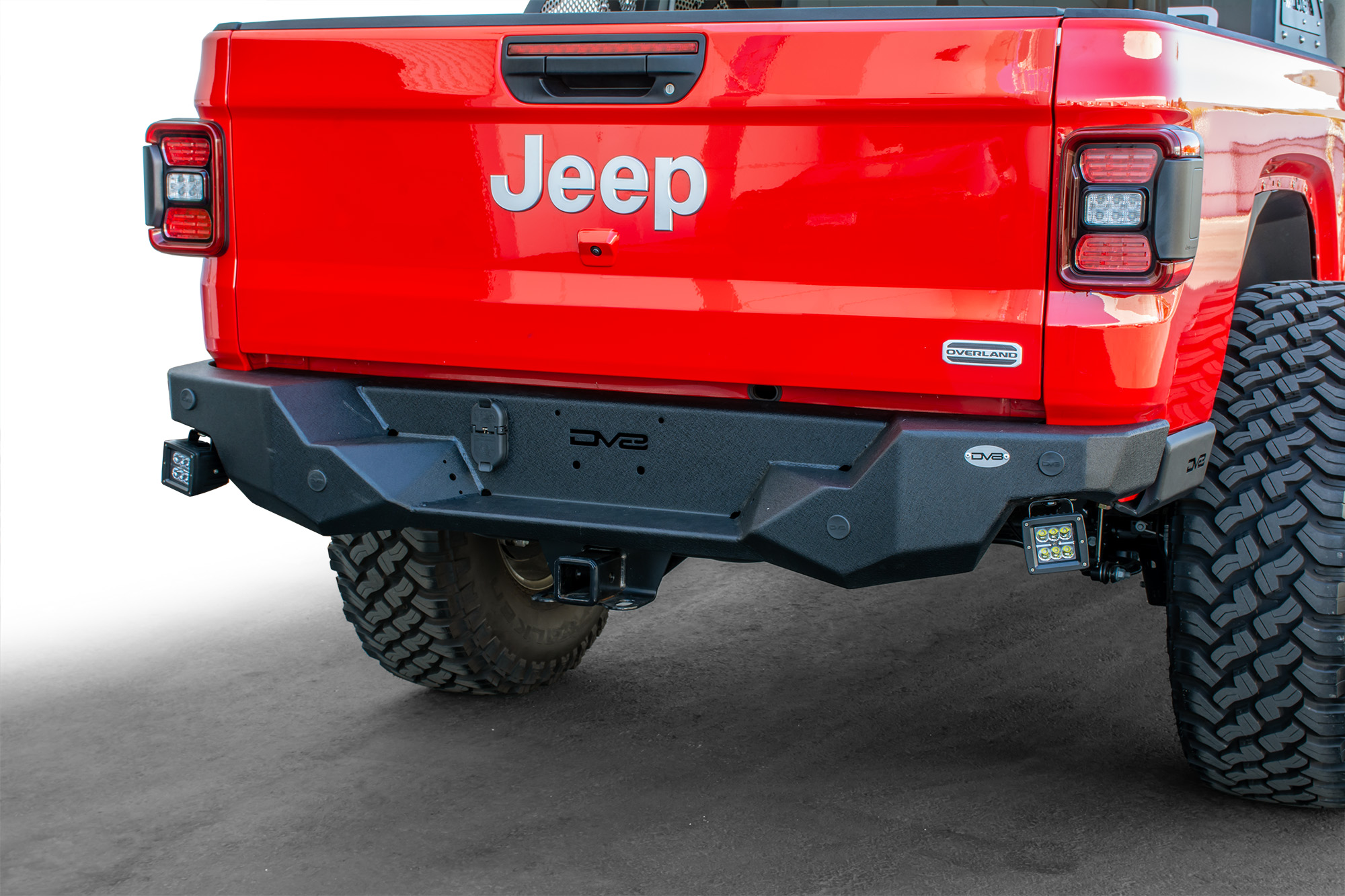 DV8 Offroad Jeep Rear Full Size Bumper RBGL-04