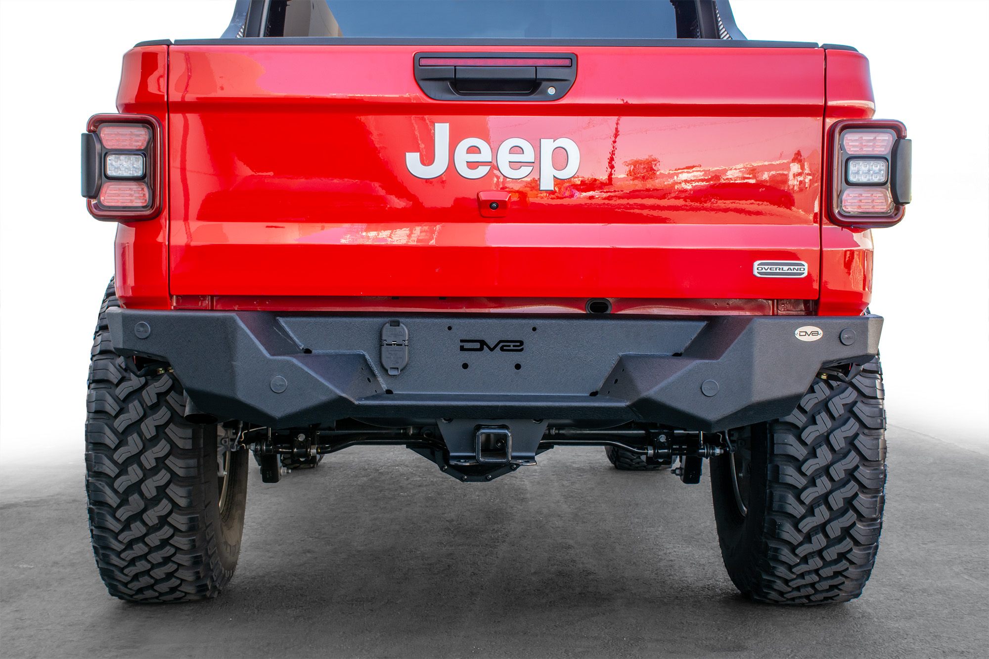 DV8 Offroad Jeep Rear Full Size Bumper RBGL-04