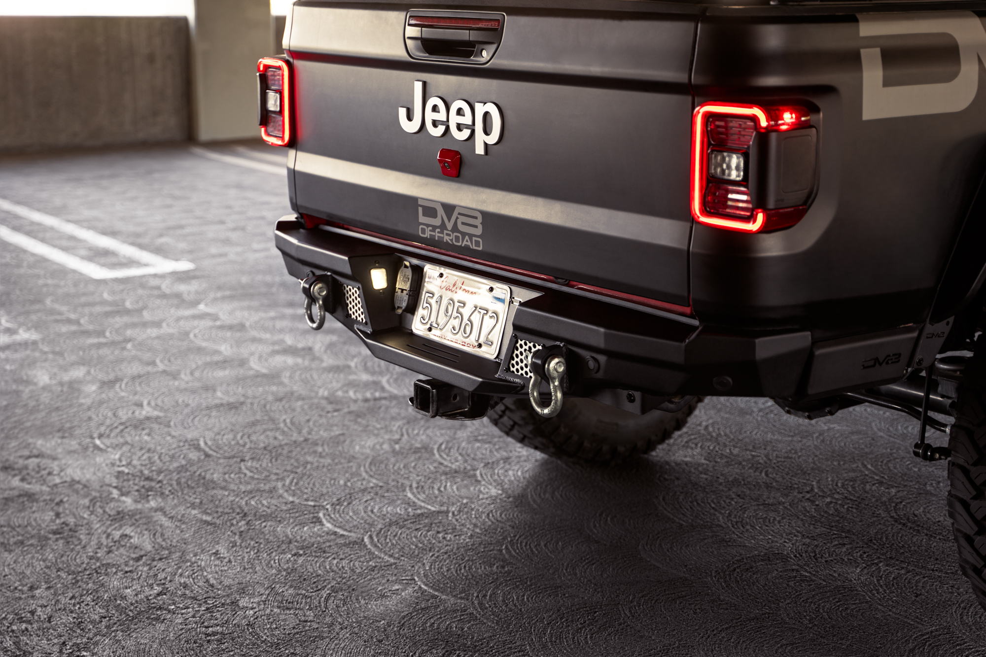 DV8 Offroad Jeep Gladiator JT MTO Series Rear Bumper RBGL-06