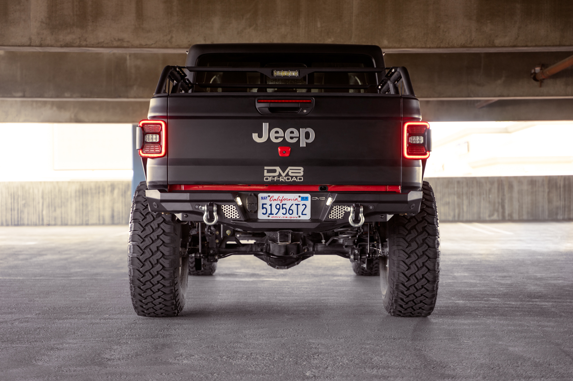 DV8 Offroad Jeep Gladiator JT MTO Series Rear Bumper RBGL-06