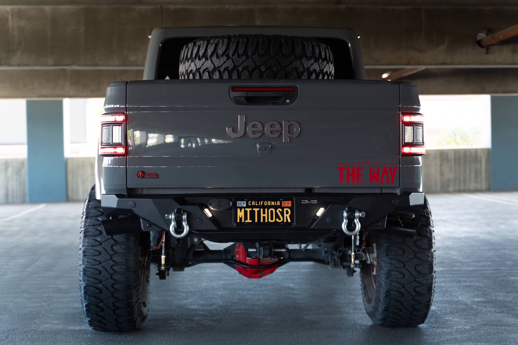 DV8 Offroad 2020-2023 Jeep Gladiator JT FS-15 Series Rear Bumper RBGL-11