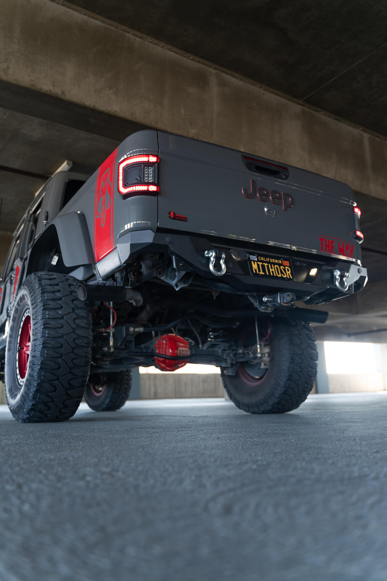DV8 Offroad 2020-2023 Jeep Gladiator JT FS-15 Series Rear Bumper RBGL-11