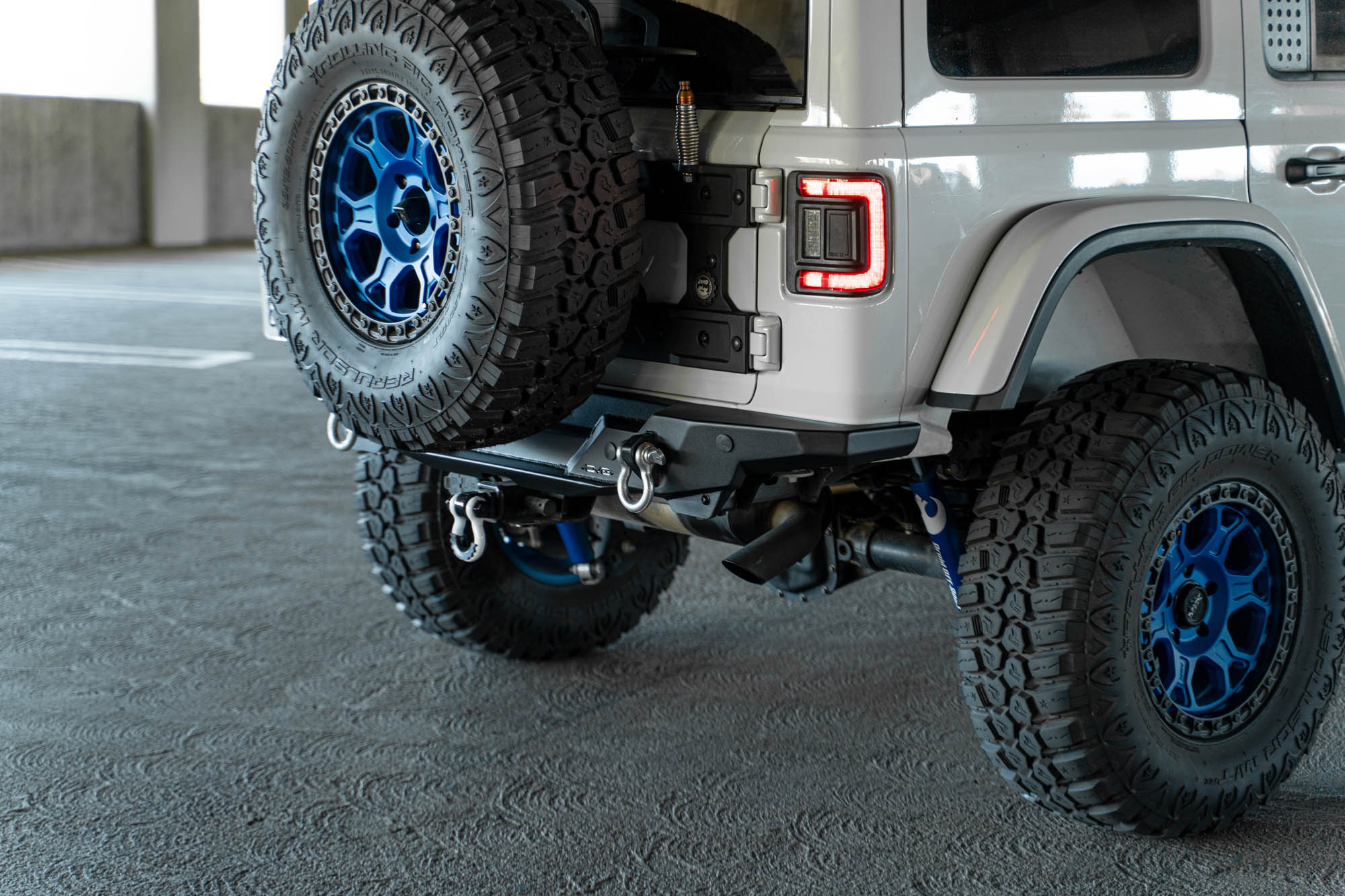 DV8 Offroad Jeep Wrangler JL FS-15 Series Rear Bumper RBJL-11