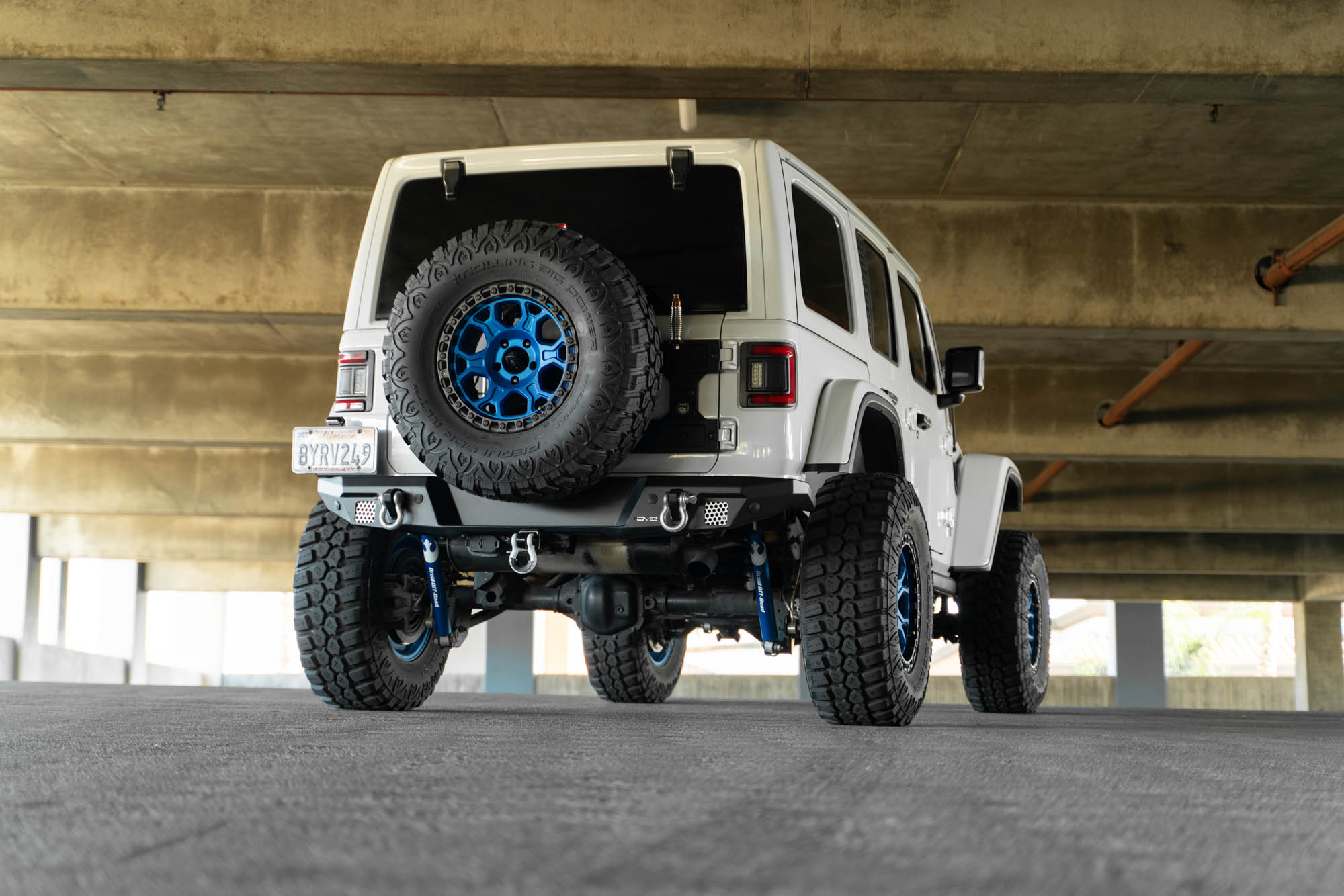 DV8 Offroad Jeep Wrangler JL FS-7 Series Rear Bumper RBJL-12
