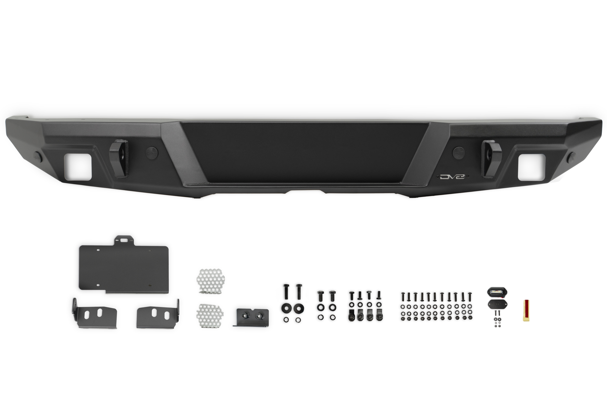 DV8 Offroad Jeep Wrangler JL FS-7 Series Rear Bumper RBJL-12