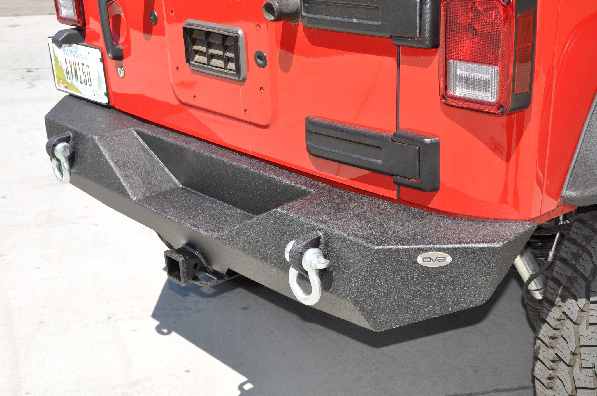 DV8 Offroad Jeep Stubby Rear Bumper RS-4 RBSTTB-04