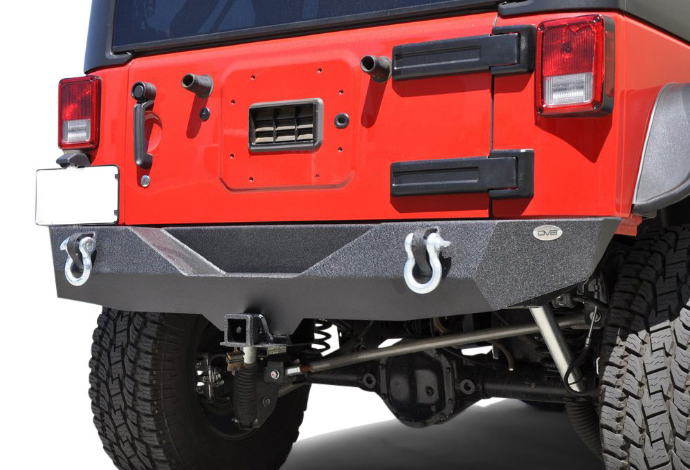 DV8 Offroad Jeep Stubby Rear Bumper RS-4 RBSTTB-04