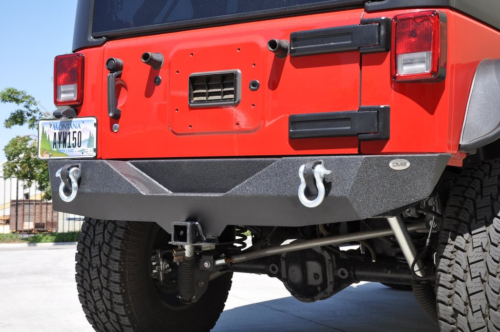 DV8 Offroad Jeep Stubby Rear Bumper RS-4 RBSTTB-04