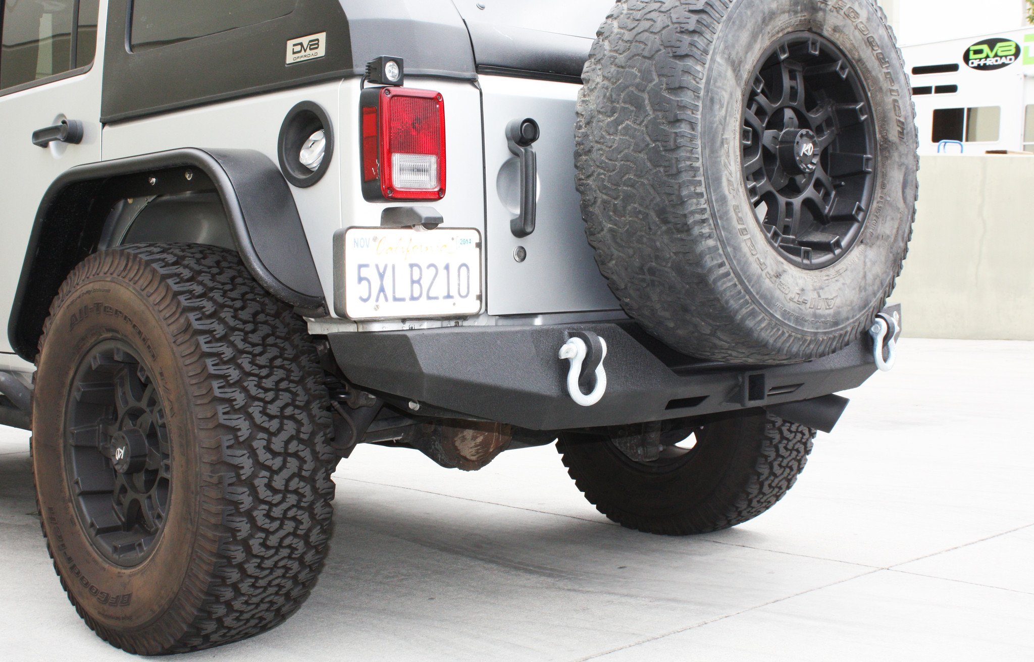 DV8 Offroad Jeep Rear Mid Width Bumper RS-6 RBSTTB-06