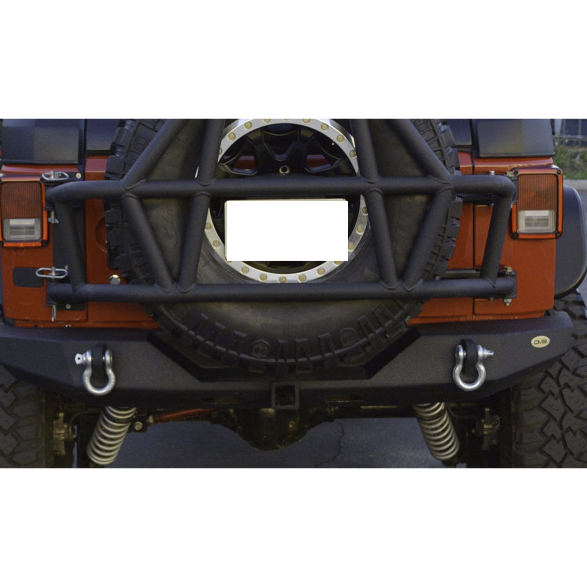 DV8 Offroad Jeep Rear Mid Width Bumper RS-6 RBSTTB-06