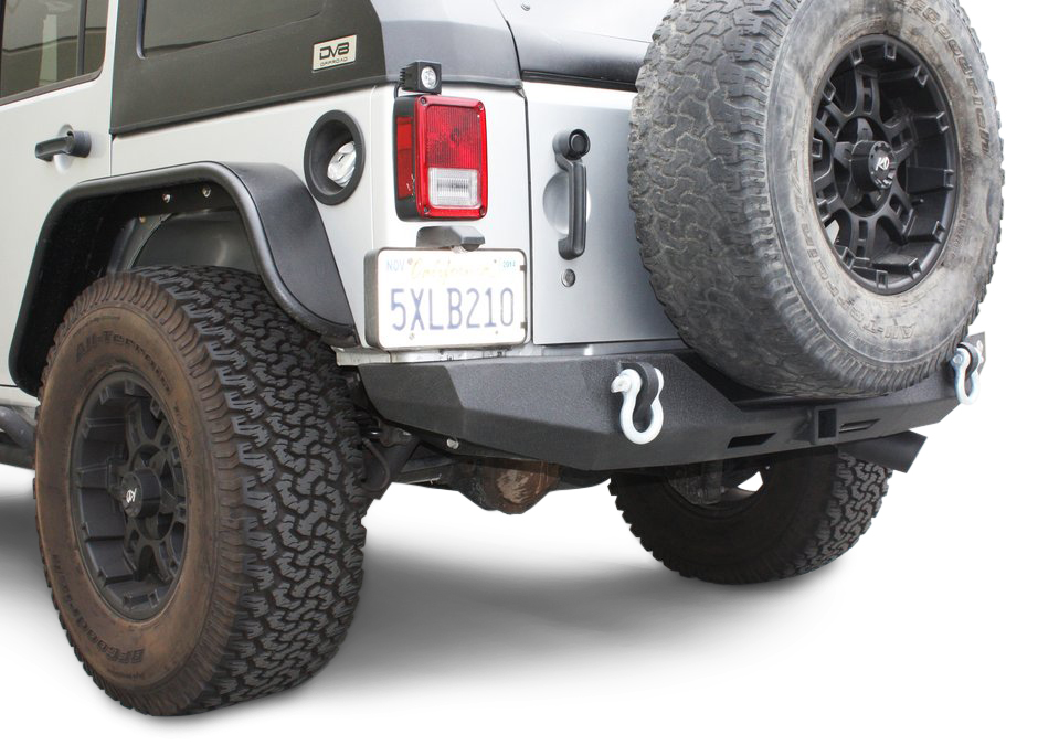 DV8 Offroad Jeep Rear Mid Width Bumper RS-6 RBSTTB-06