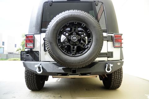 DV8 Offroad Jeep Rear Mid Width Bumper RS-6 RBSTTB-06