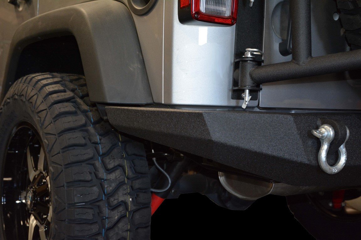 DV8 Offroad Jeep Rear Full Size Bumper RS-9 RBSTTB-09