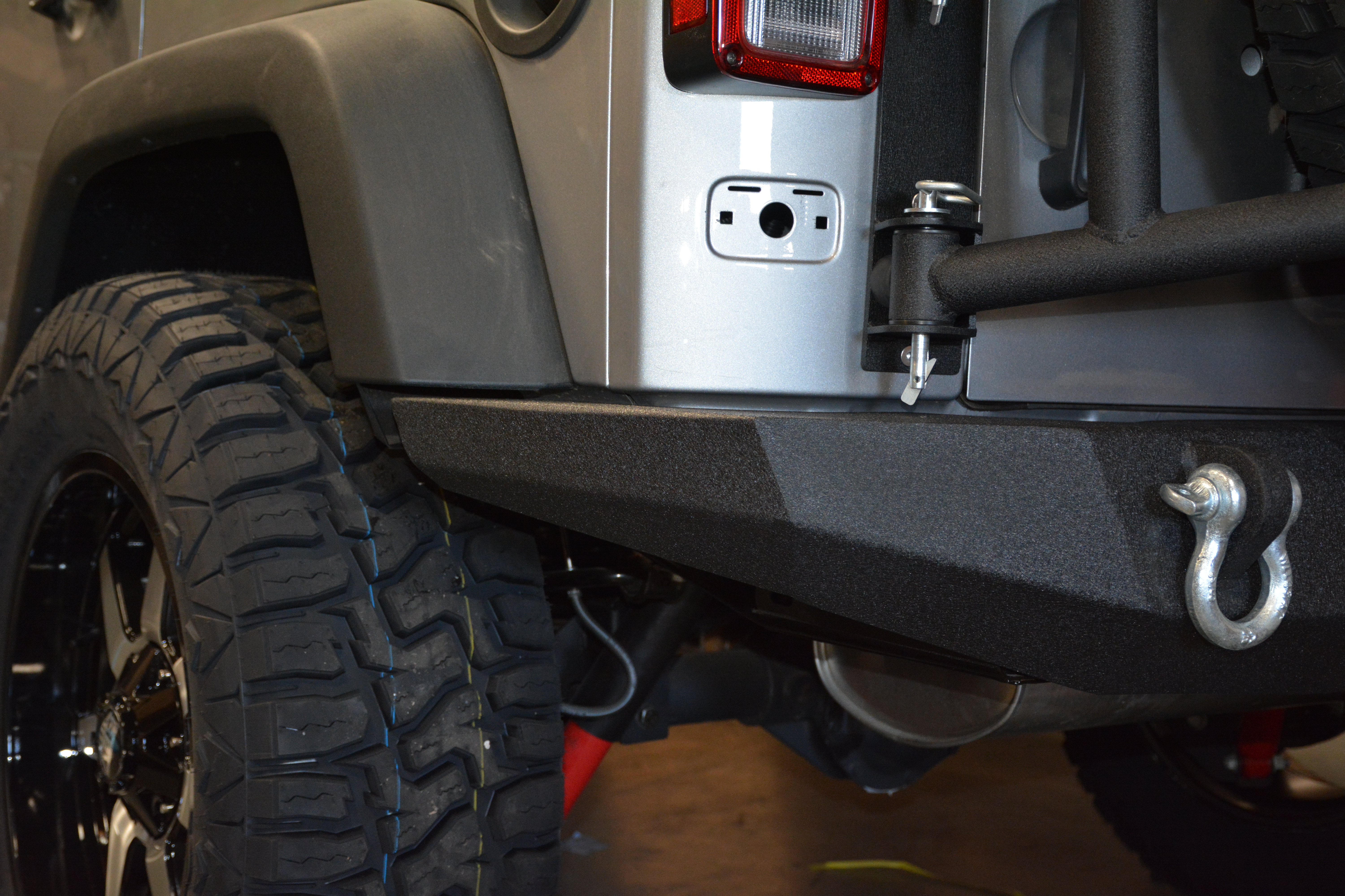 DV8 Offroad Jeep Rear Full Size Bumper RS-9 RBSTTB-09