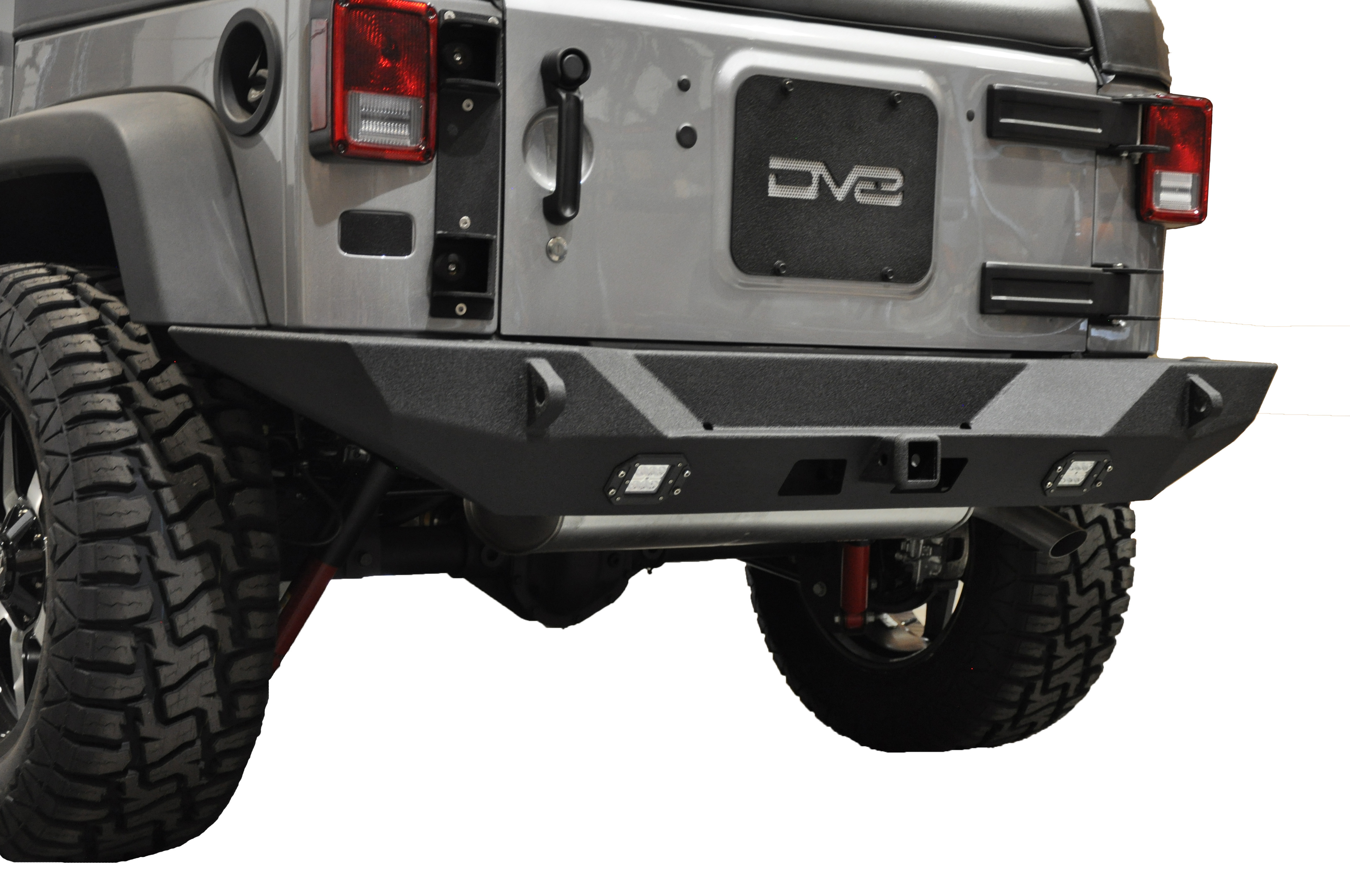 DV8 Offroad Jeep Rear Full Size Bumper RS-10 RBSTTB-10