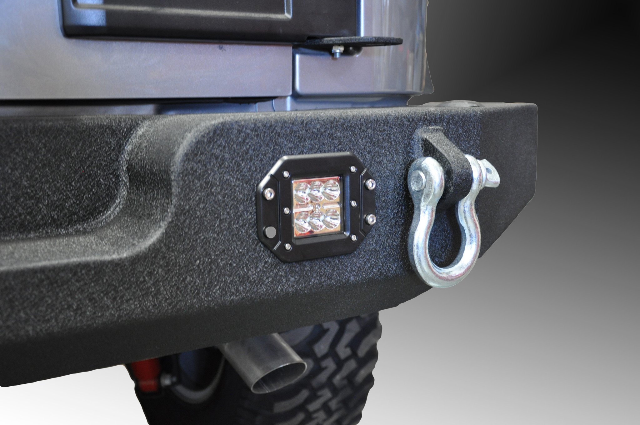 DV8 Offroad Jeep Rear Full Size Bumper RS-11 RBSTTB-11