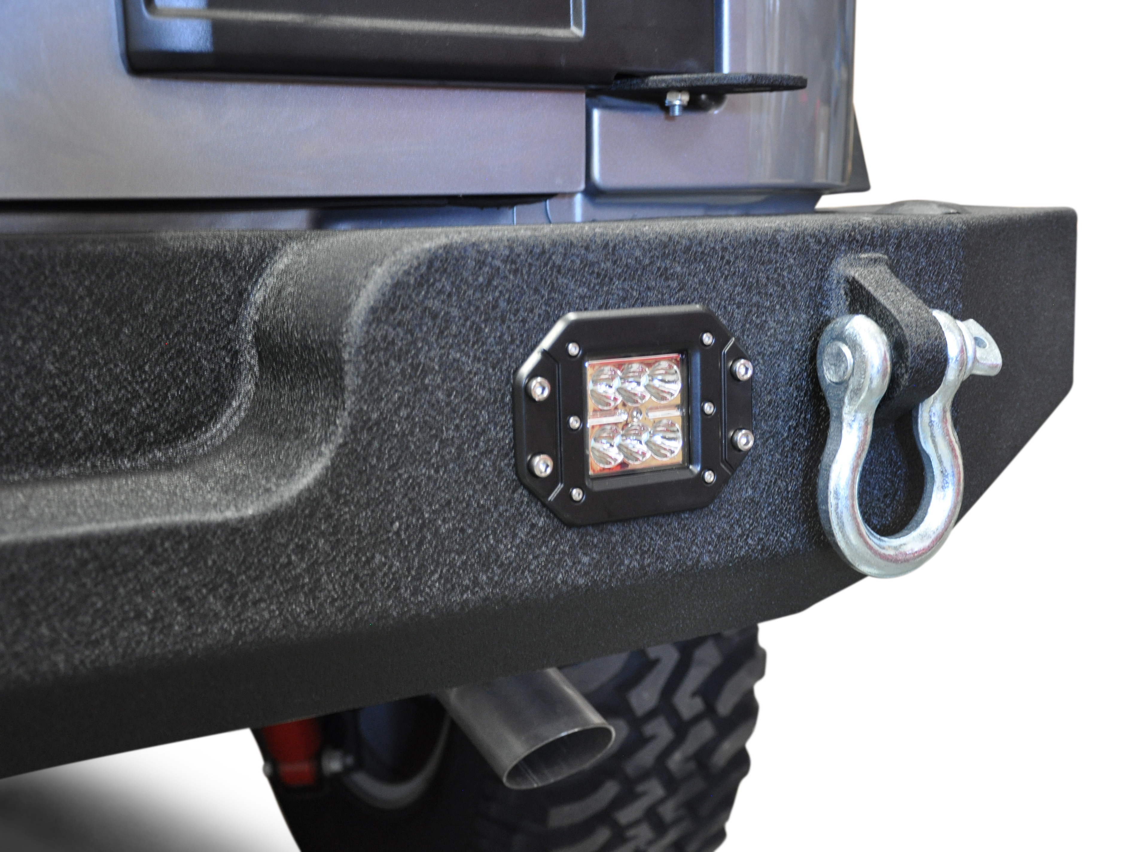 DV8 Offroad Jeep Rear Full Size Bumper RS-11 RBSTTB-11
