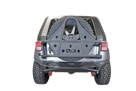DV8 Offroad Jeep Rear Mid Width Bumper RS-14 RBSTTB-14