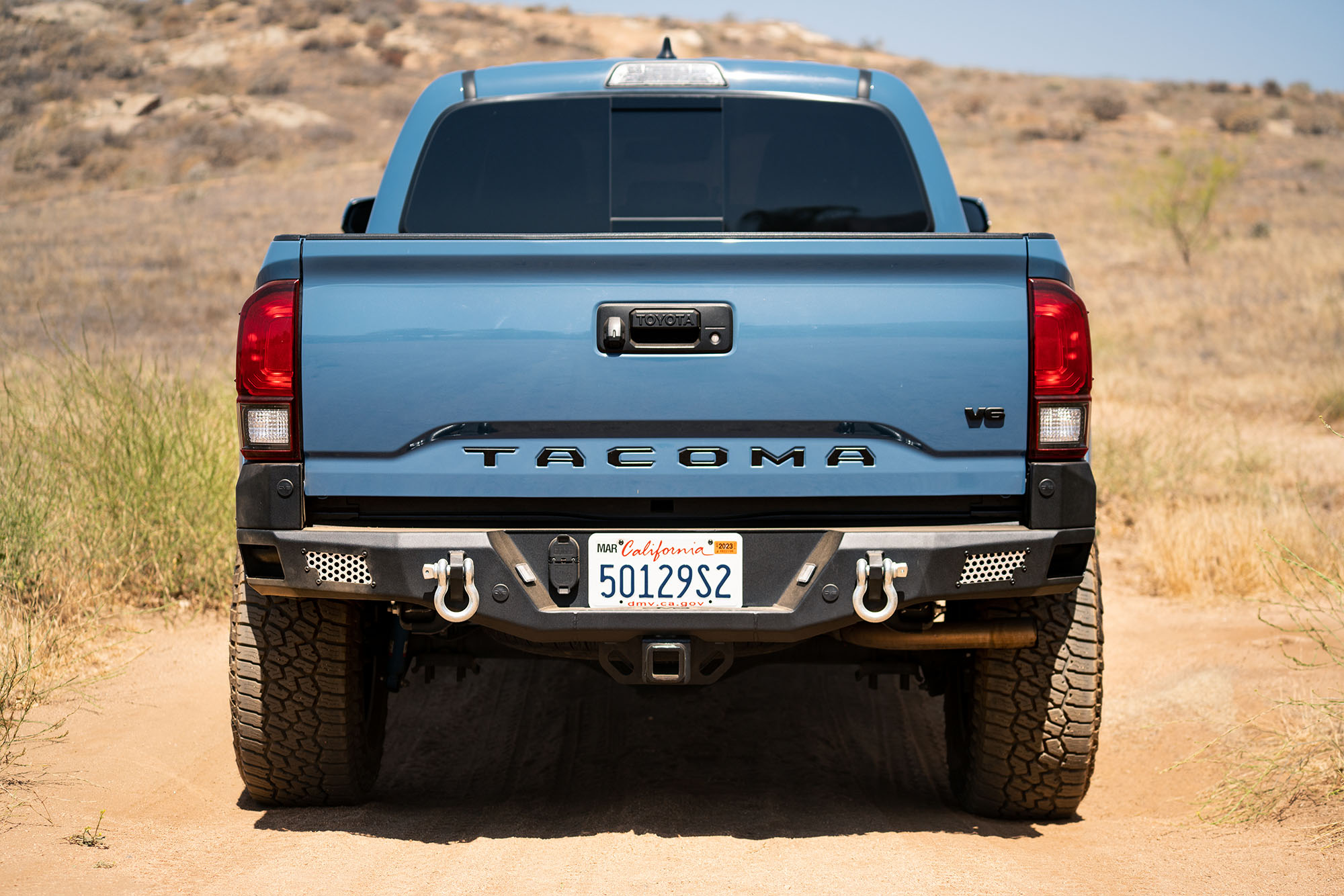 DV8 Offroad MTO Series Tacoma Rear Bumper RBTT1-04