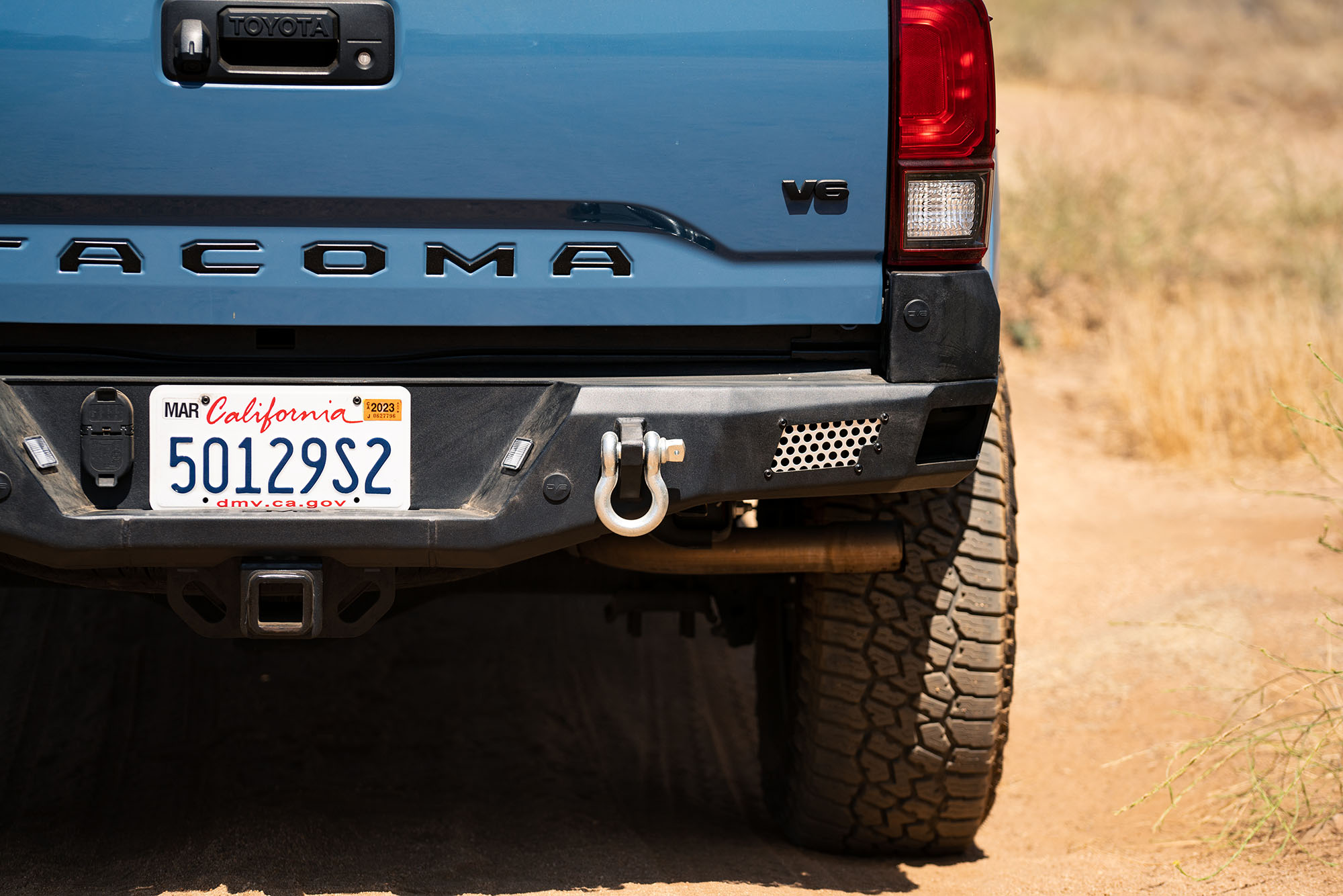 DV8 Offroad MTO Series Tacoma Rear Bumper RBTT1-04