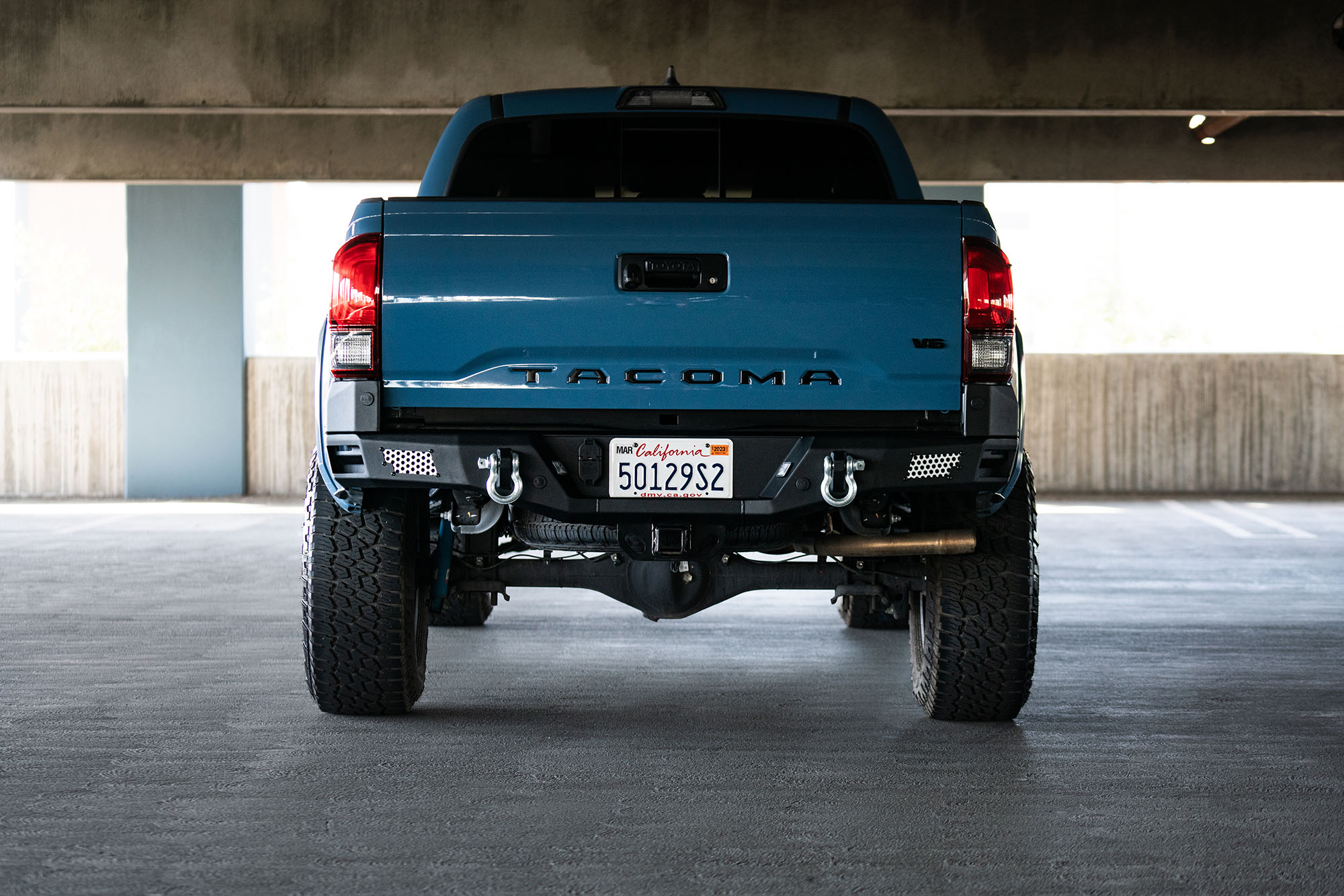 DV8 Offroad MTO Series Tacoma Rear Bumper RBTT1-04