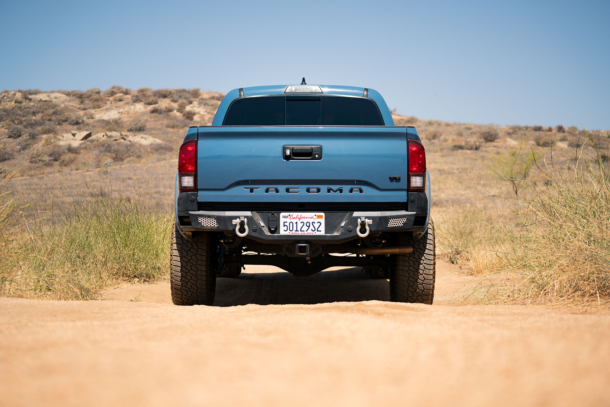 DV8 Offroad MTO Series Tacoma Rear Bumper RBTT1-04