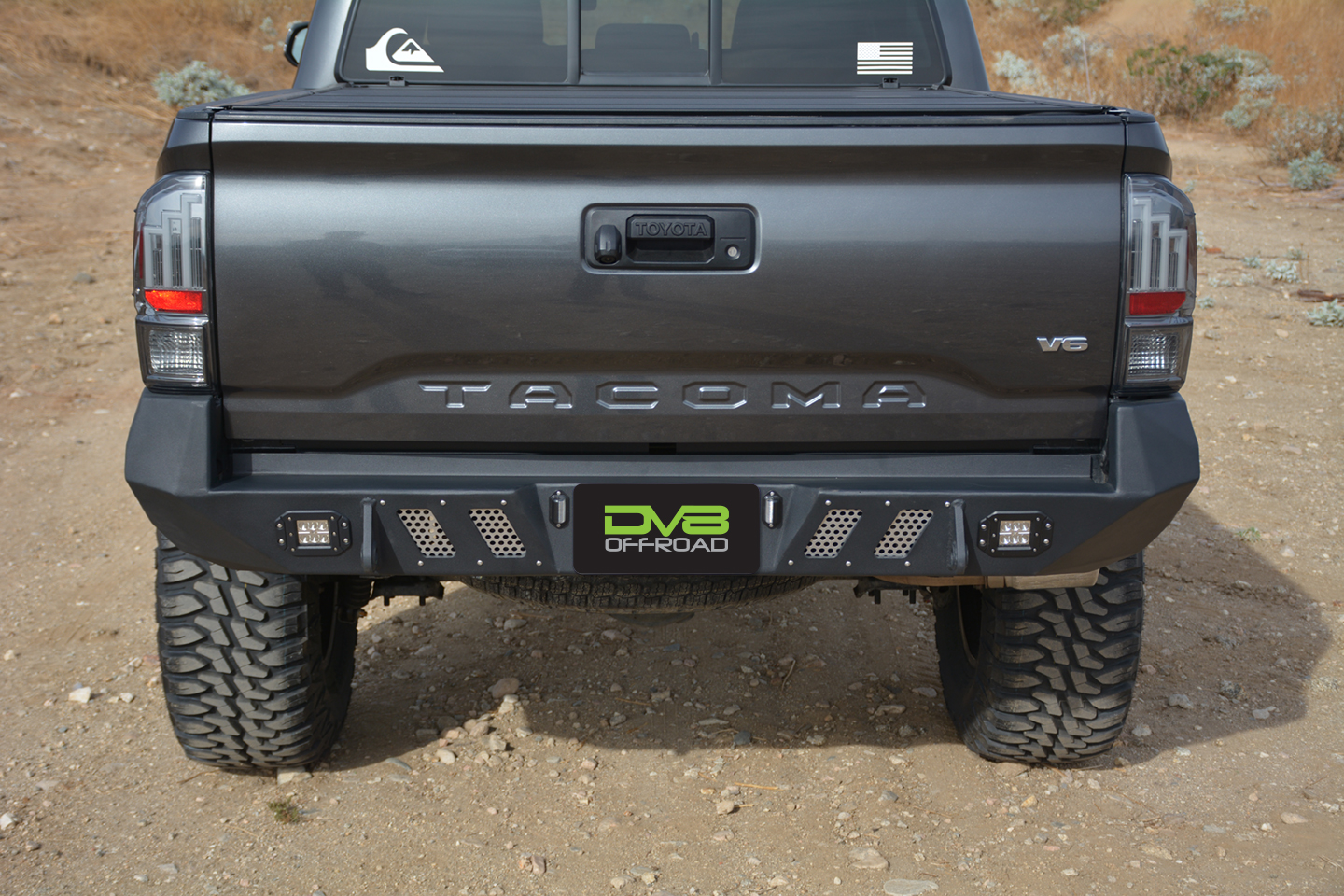 DV8 Offroad Truck Rear Full Size Bumper RBTT1-03