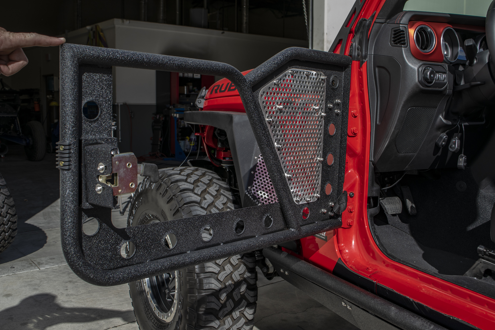 DV8 Offroad Rock Door; Front RDJL-01F