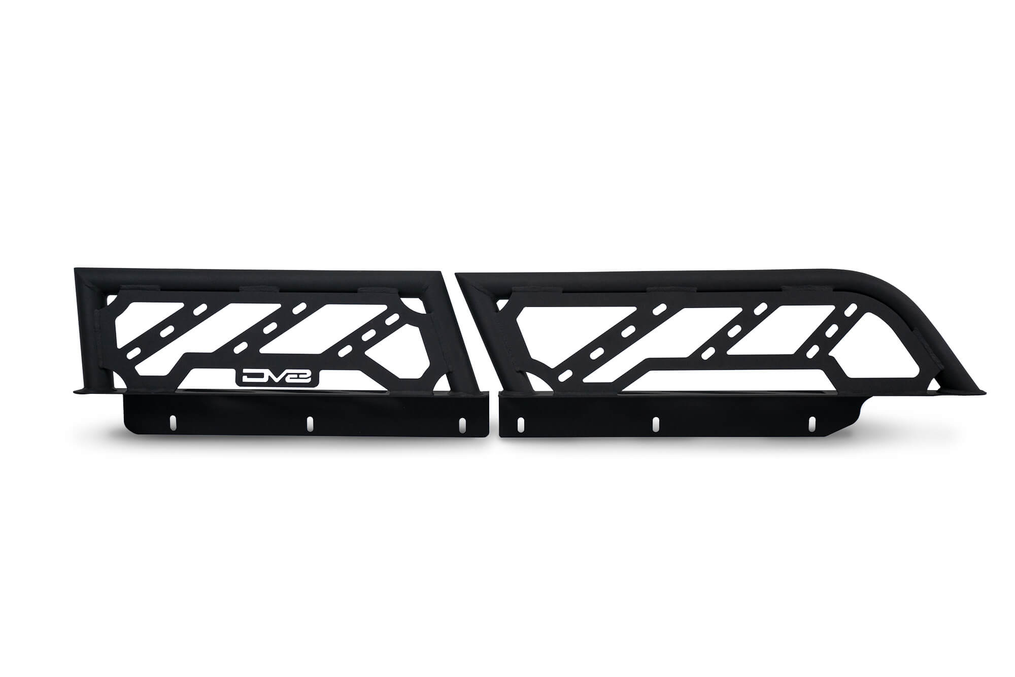 DV8 Offroad 20-22 JEEP GLADIATOR JT AND 15-21 TOYOTA TACOMA 2PC ADJUSTABLE OVERLAND RACK RRUN-01