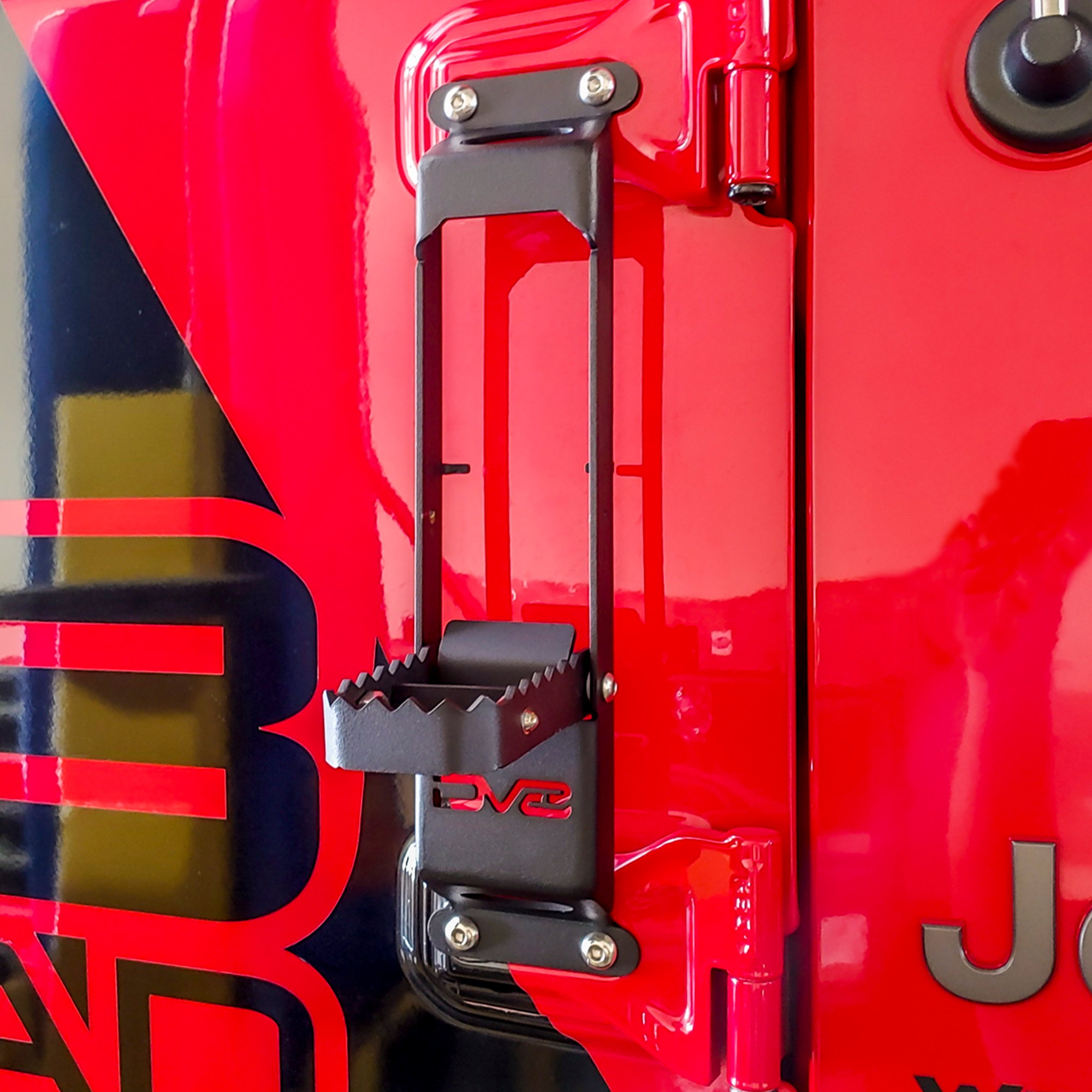 DV8 Offroad Hinge Mounted Steps; Pair STJL-01