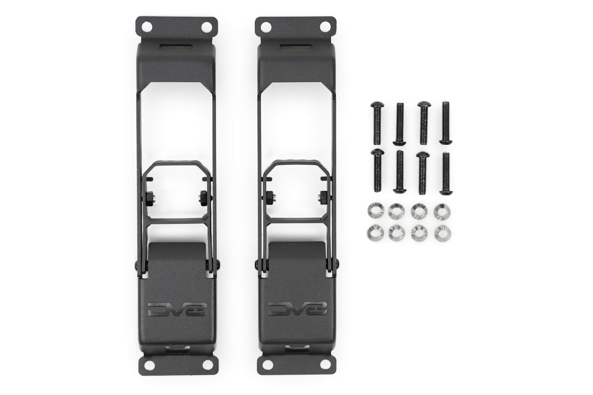 DV8 Offroad Jeep Wrangler JK/JL & Gladiator JT Hinge Mounted Steps STJL-04