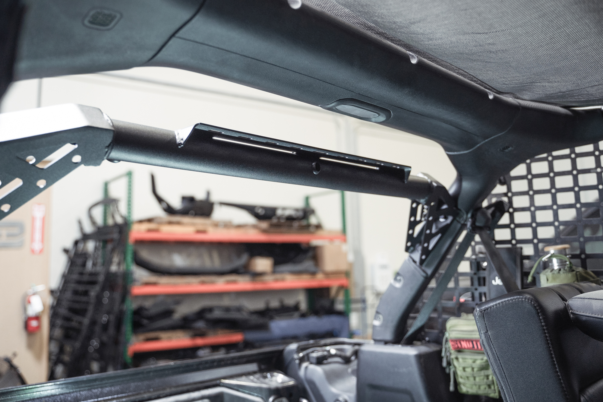 DV8 Offroad Jeep Wrangler JL Rear Speaker & Light Bar Mount SBJL-01