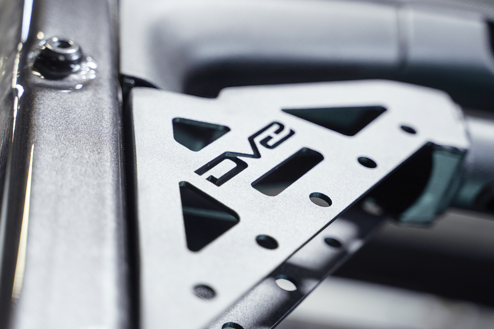 DV8 Offroad Jeep Wrangler JL Rear Speaker & Light Bar Mount SBJL-01